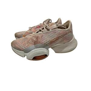 Nike Women's Sneakers - Pink and Cream